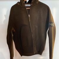 Stone Island Felpa Lana Cotta