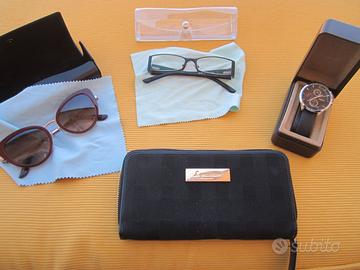 OCCHIALI DA SOLE & VISTA GUESS+OROLOGIO+PORTAFOGLI