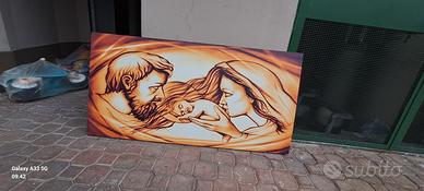 Canvas sacra famiglia