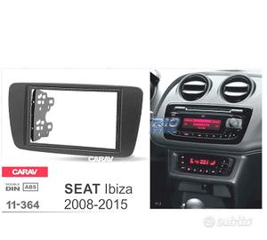 CORNICE NERA RADIO 2-DIN PER SEAT IBIZA 08-15