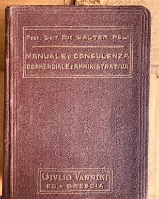 Manuale Consulenza Commerciale e Amministrativa