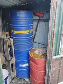 Fusti olio 200 litri vuoti