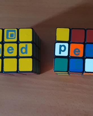 N° 2 cubo di Rubik brandizzati MED