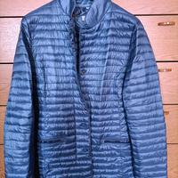 Piumino donna leggero azzurro tg. 44