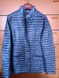 Piumino donna leggero azzurro tg. 44