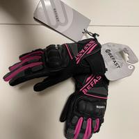 Guanti moto pelle donna Certificati fucsia NUOVI