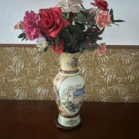 Vaso Vintage in Ceramica Decorata