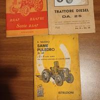 libretti trattori same 