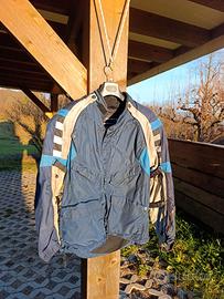 giacca moto BMW Motorrad Rally tg. 60 blu/grigio