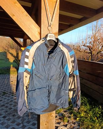 giacca moto BMW Motorrad Rally tg. 60 blu/grigio