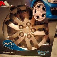 Cerchi 15 pollici in plastica