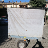 Carrello appendice Ellebi Con telo e stecche