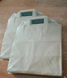 2 pacchi di shopper di carta 