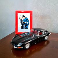 JAGUAR E TYPE SCALA 1/18 NERA DIABOLIK BBURAGO DK