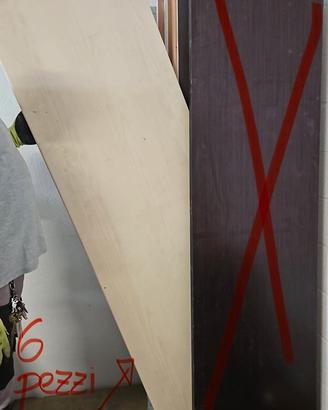 6 pezzi TOP CUCINA colore beige chiaro