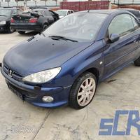 Peugeot 206 cc 2d 1.6 hdi 110 109cv -ricambi