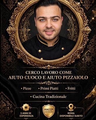 Aiuto Cuoco Aiuto pizzaiolo