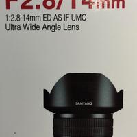 Samyang 14 mm f2.8 ED AS IF UMC per CANON