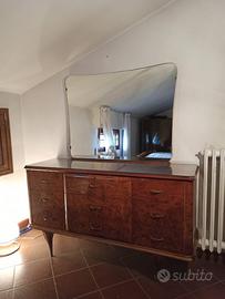 Camera da letto in radica di nocr