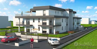 Nuovo luminoso Attico in Agrate Brianza