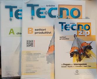 Tecno.zip. A e B + Mi preparo.. isbn 9788869173325