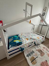 Letto casetta