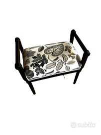 Inginocchiatoio vintage in legno anni 60 restaurat