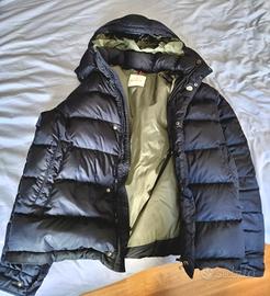 Moncler piumino  – Blu Notte/Verde  Taglia 4 (L/XL