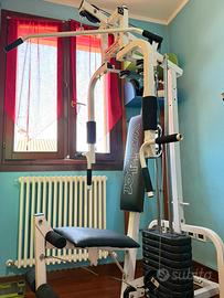 Palestra multifunzione Weider con pesi – completa