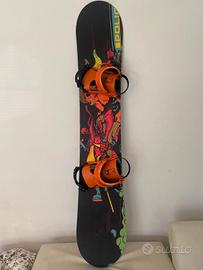 Snowboard Nitro 156 cm - attacchi inclusi
