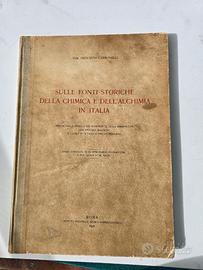 Sulle fonti storiche Chimica Alchimia 1a ed.1925