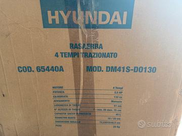 Taglia erba hyundai a trazione