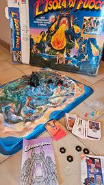 L'Isola di fuoco gioco da tavolo vintage