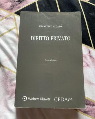 Libro Diritto Privato Università Francesco Alcaro