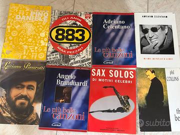 8 riviste spartiti musicali