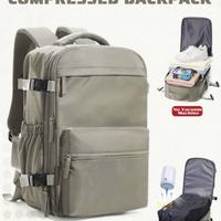 Zaino A Compressione Sottovuoto Beige