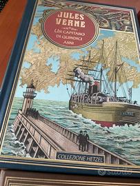 Jules Verne - 4 volumi rilegati- collezione Hetzel