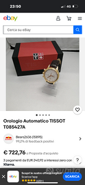 Orologio tossot automatico T085427A da uomo