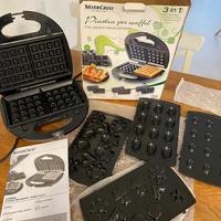 Piastra elettrica antiaderente per WAFFLE