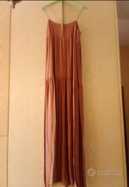 Vestito lungo estivo marrone Silla