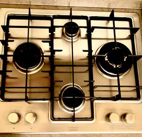 Piano cottura a gas Hotpoint Ariston 4 fuochi