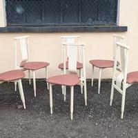 Sei sedie Lierna design Achille Castiglioni Gavina