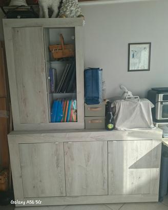 credenza con vetrina Mondo Convenienza 