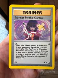 Carte Pokemon Sabrina's Psychic Control Gym Challe