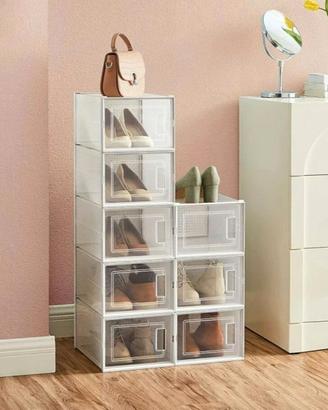 Organizzatore scarpe a 6 cubi 
