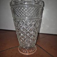 Vaso di cristallo vintage