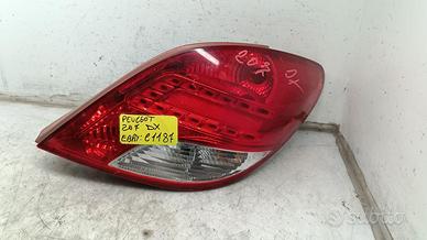 STOP FANALE POSTERIORE DESTRO PEUGEOT 207 2Â° Seri