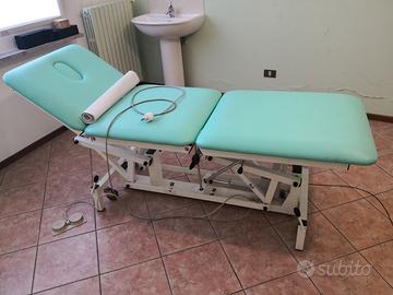 lettino elettrico fisioterapia/osteopatia