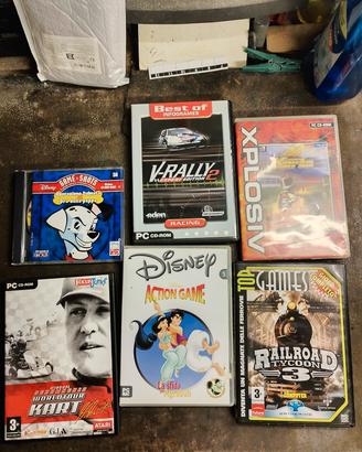 lotto giochi PC vintage 