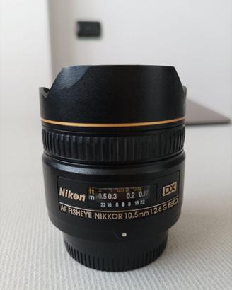 NIKON 10,5mm 2,8G ED DX  FISHEYE